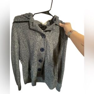 New Look hooded jacket size m